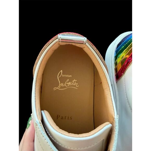 Christian Louboutin Rainbow Pride Sneakers worn once - Picture 10 of 10